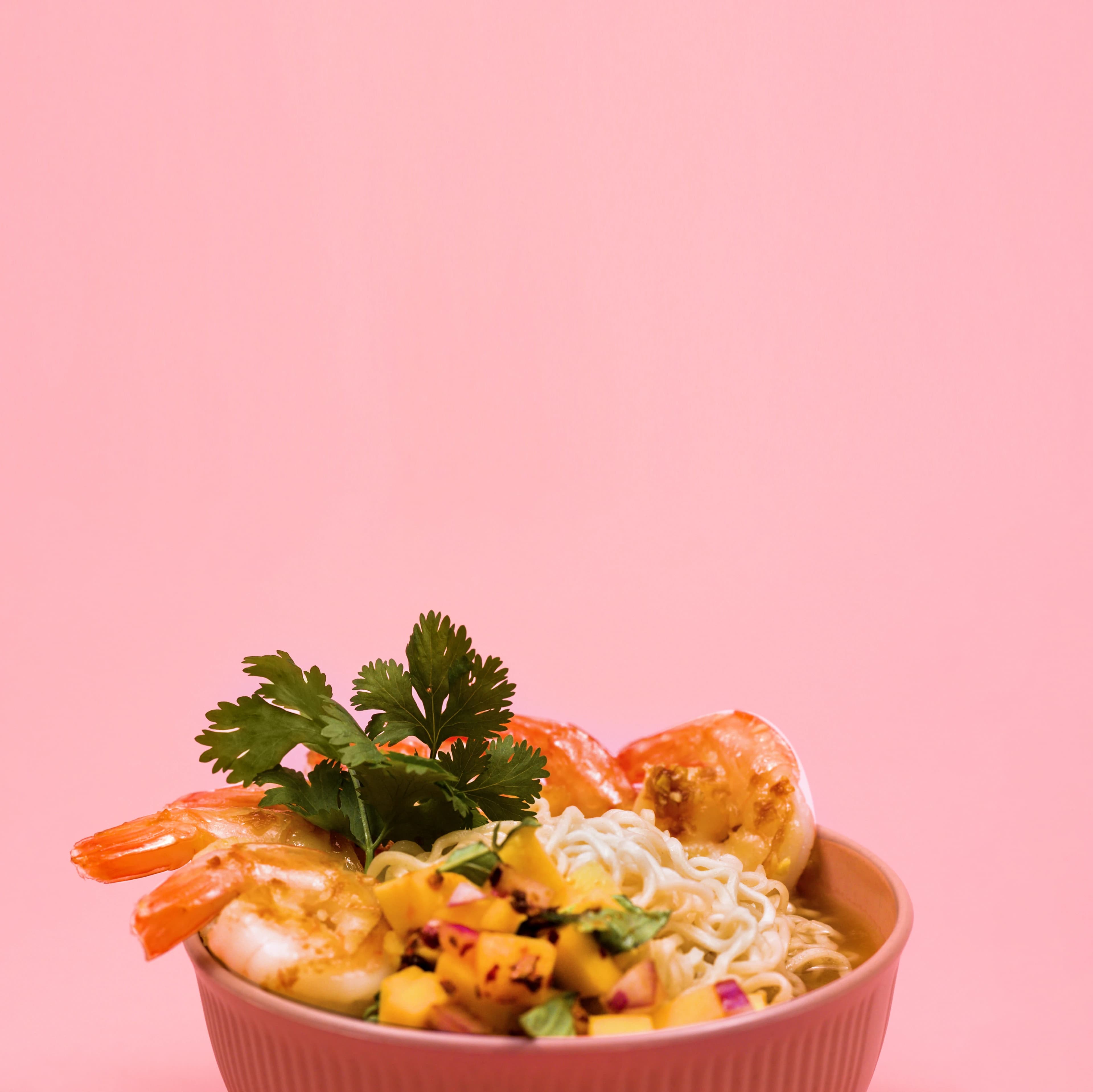 HONEY GINGER SHRIMP RAMEN