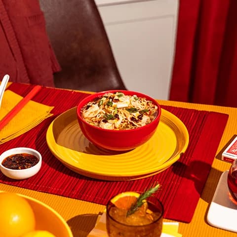 CHILI CRUNCH WONTON RAMEN NOODLE SOUP