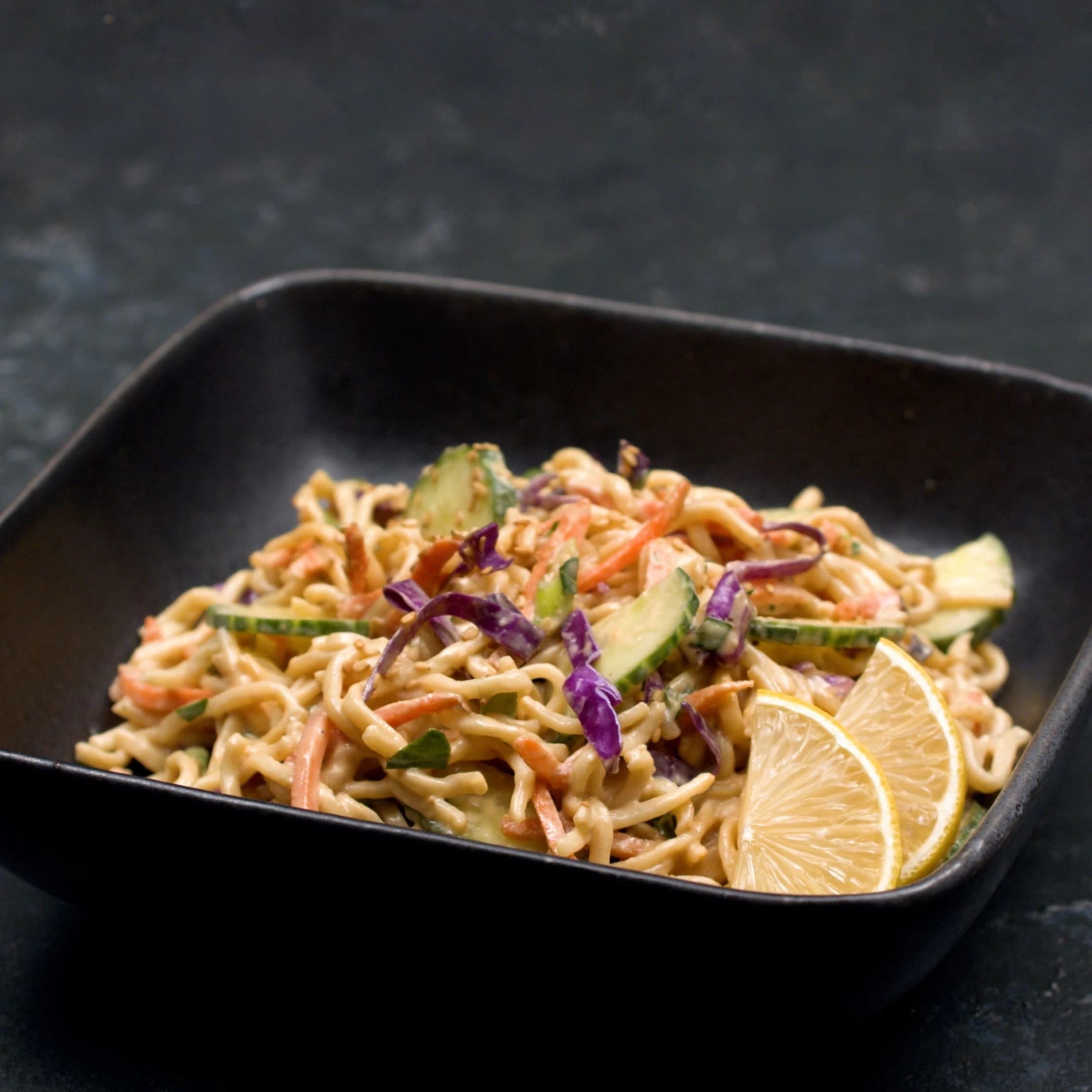 CHILLED GINGER SOBA NOODLES