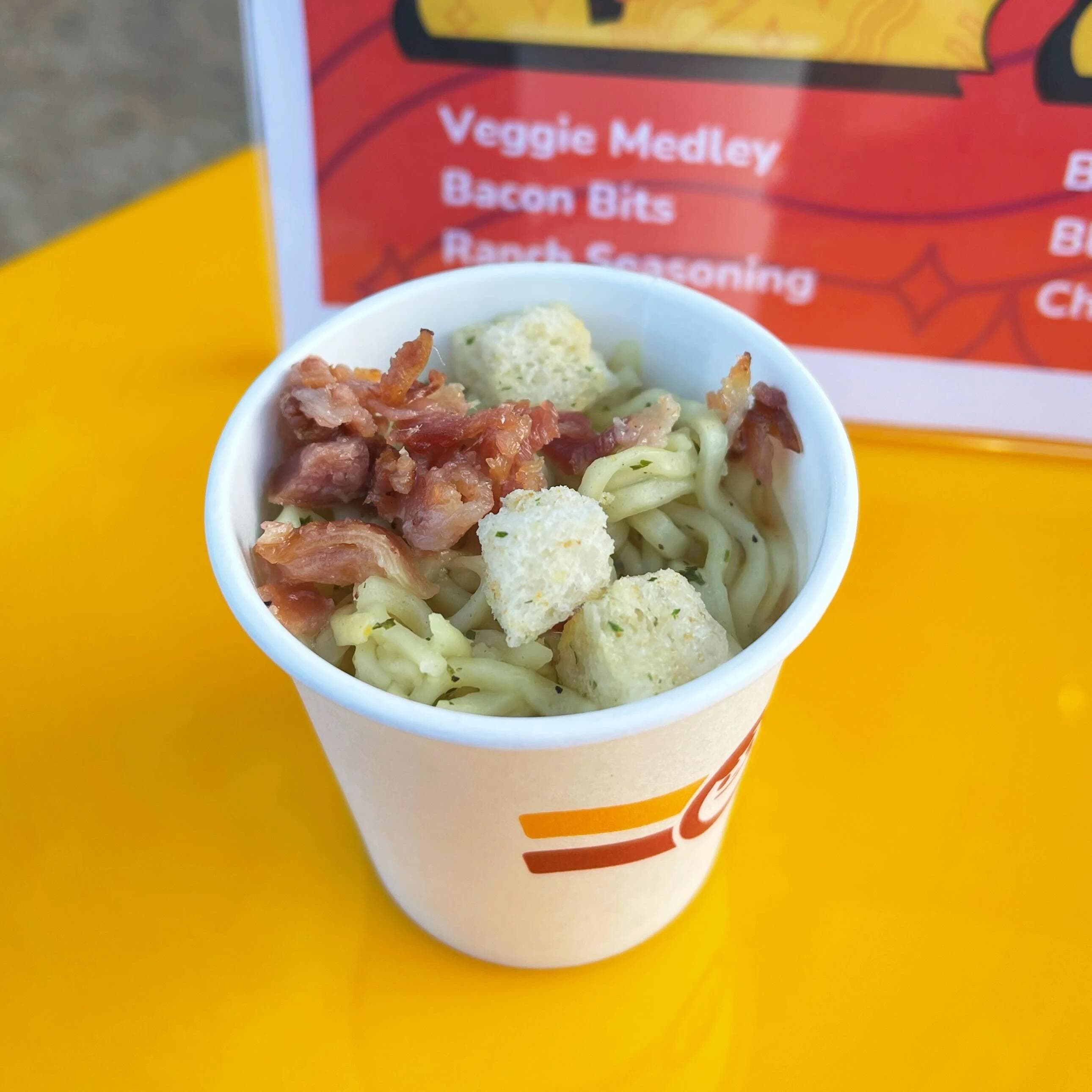 CHICKEN BACON RANCH POT PIE RAMEN