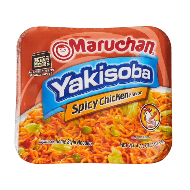 Spicy Chicken Flavor Yakisoba - Maruchan