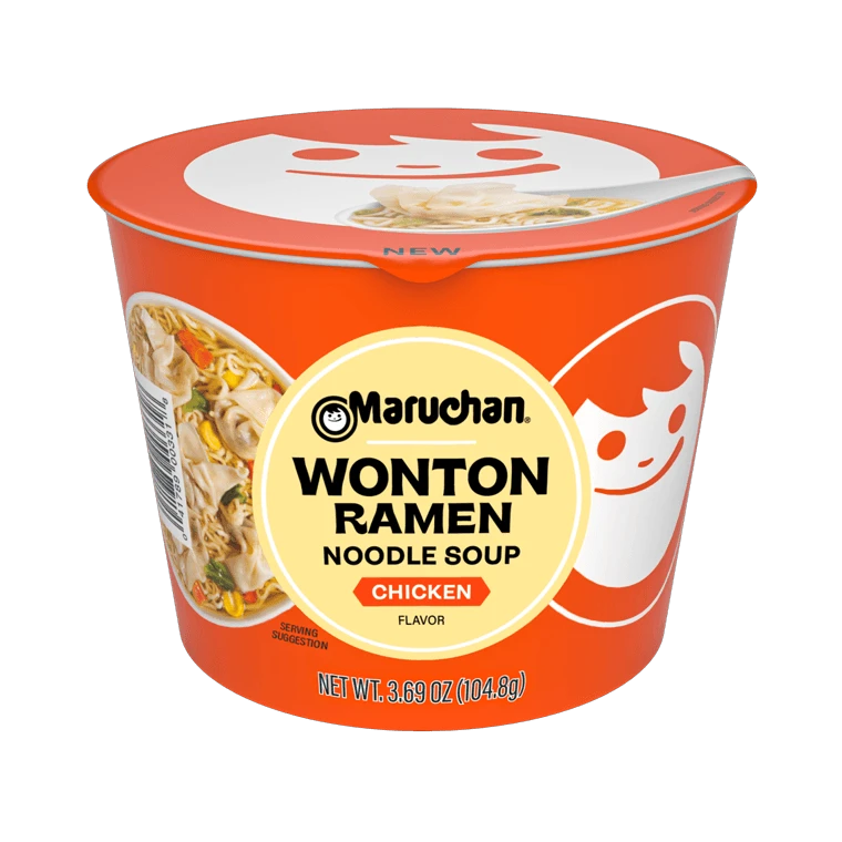 フェイスパウダー maruchan Chicken Flavor Wonton Ramen Noodle Soup - Maruchan