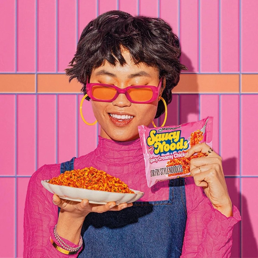 Saucy Noods Spicy Creamy Chicken
